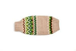 Ragg Wool Fairisle Dog Sweater flat