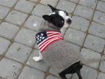 AMERICAN FLAG dog sweater