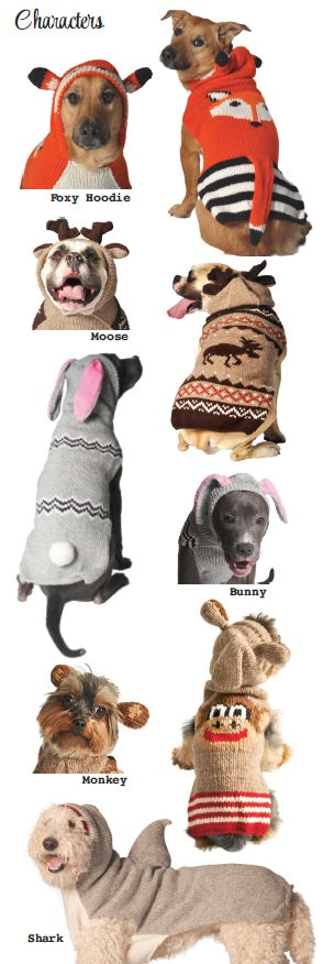 CHARACTERS dog sweaters
