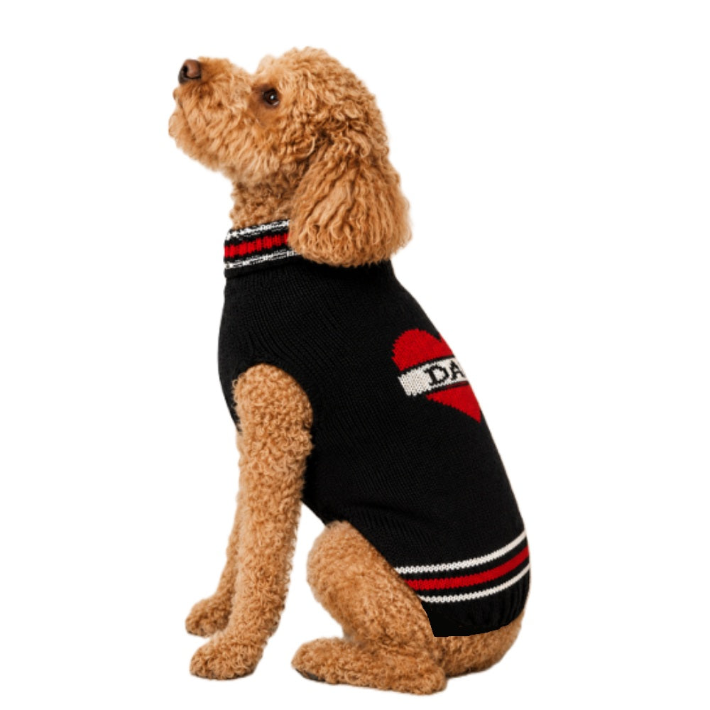 Dad wool Dog Sweater