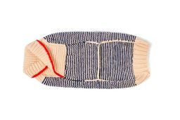 Spencer Wool Dog Sweater flat