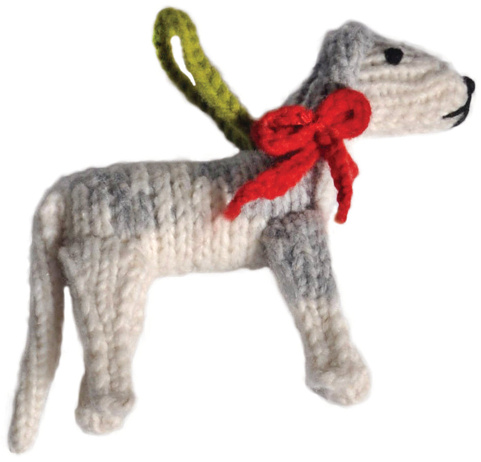 GREYHOUND Dog Ornament
