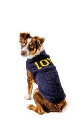 Alpaca LOVE Dog Sweater back