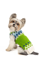 Spring Ski Bum Dog Sweater XS back