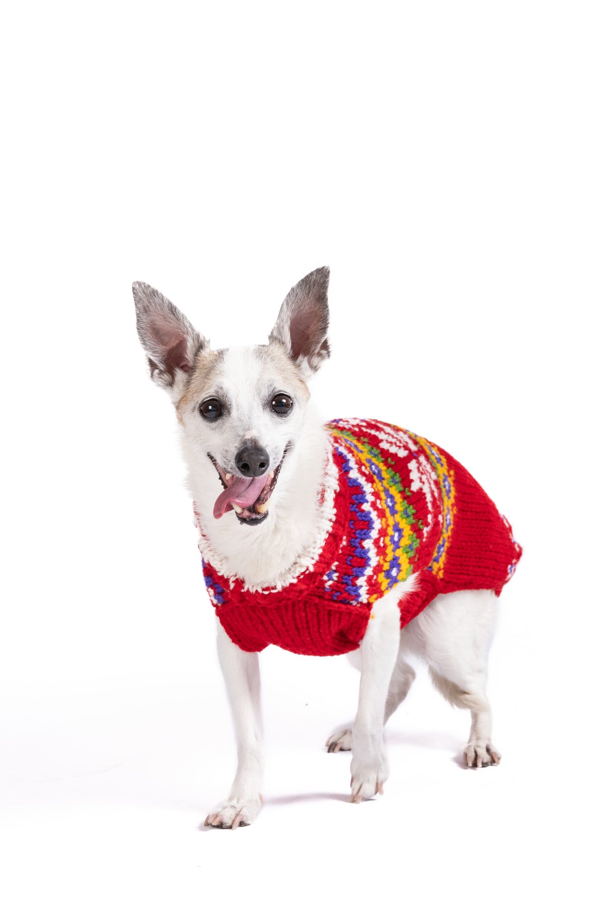 Jolly Red Dog Sweater - small -product front