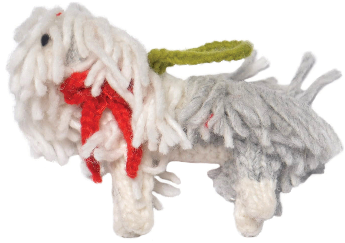 SHEEPDOG Dog Ornament