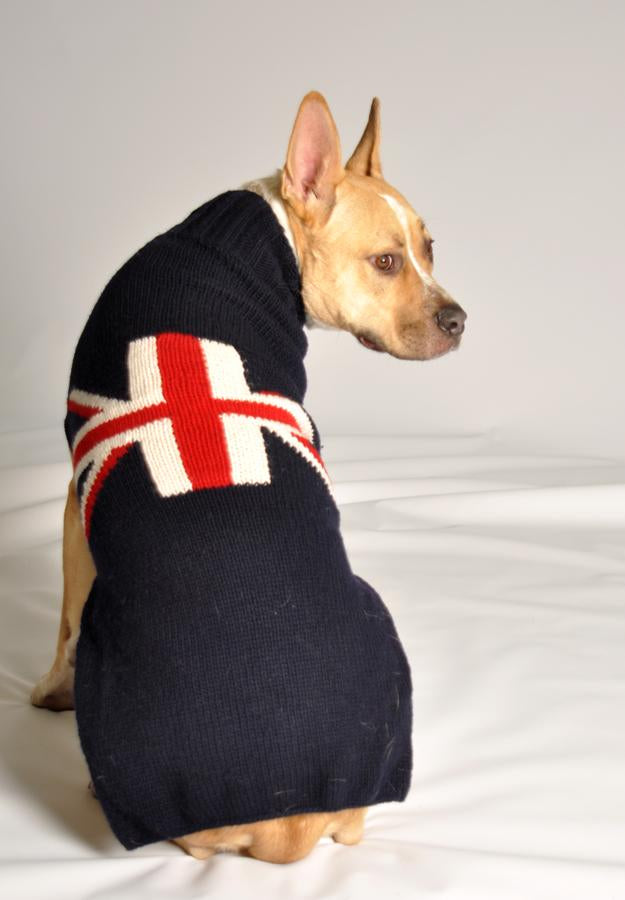 UNION JACK dog sweater