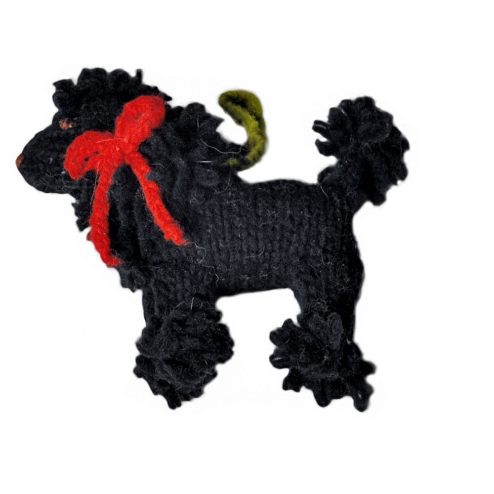 black poodle