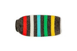 Charcoal Stripe Dog Sweater flat