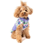 Lavender Flowers dog sweater