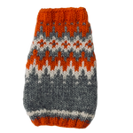 orange fairisle xxs