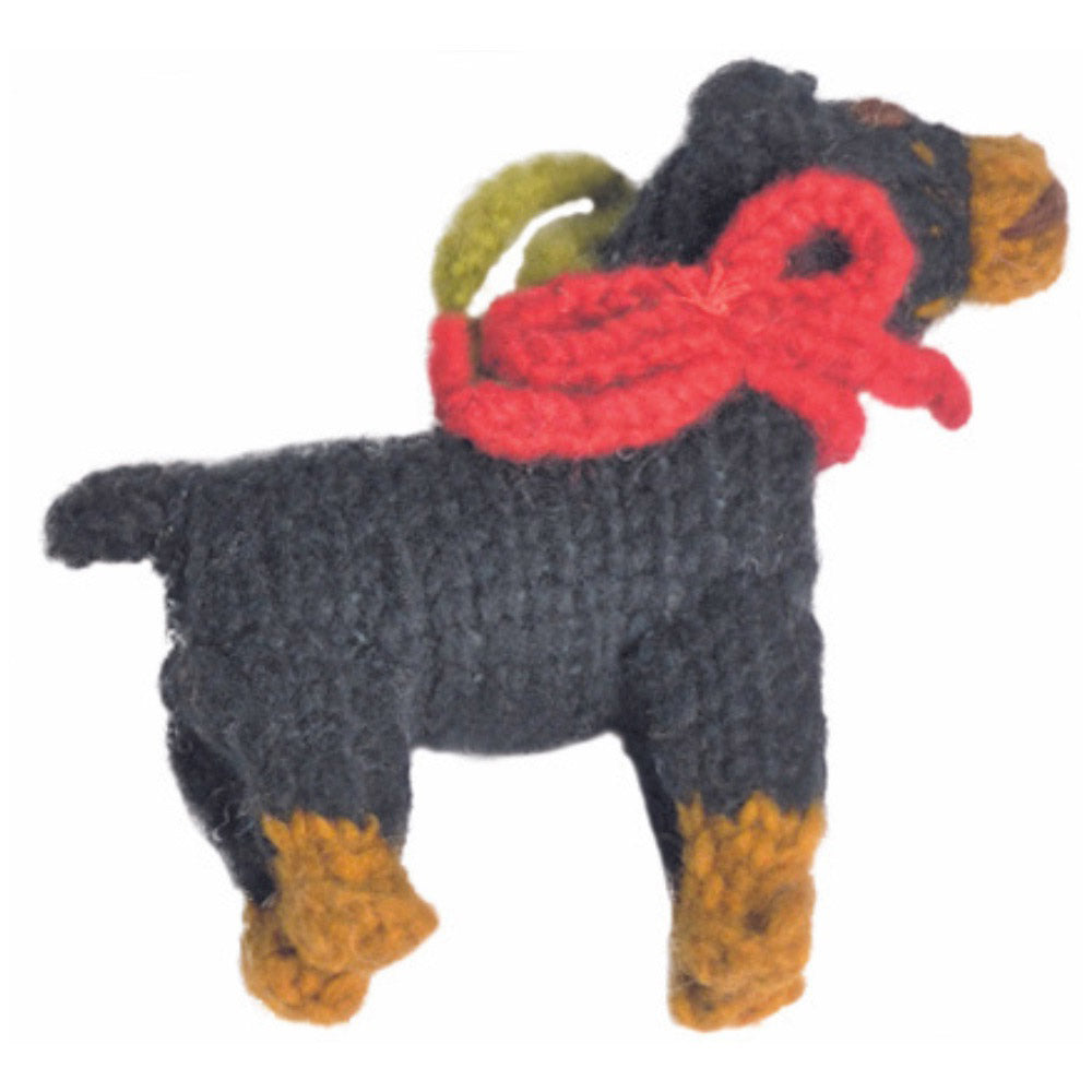 Rottweiler Dog Ornament