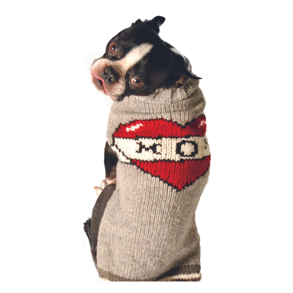 Chilly Dog ハンドメイド　ウール100%ニット　M Tattooed Mom Wool Dog sweater