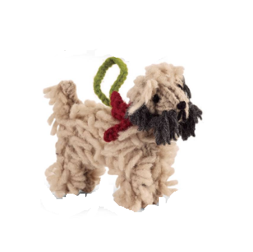 wheaton dog ornament