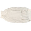 Natural Cable Wool Dog Sweater
