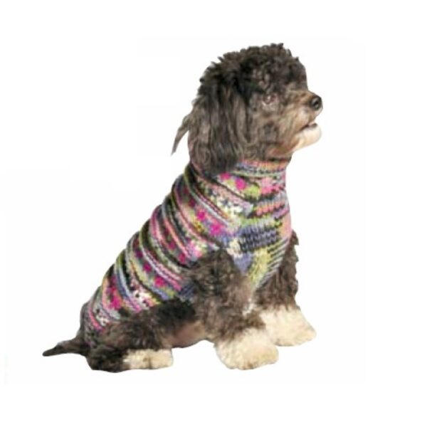 purple woodstock dog sweater