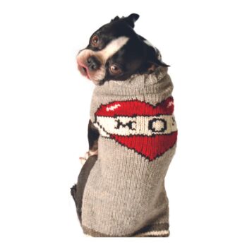 Tattooed Mom Wool Dog sweater
