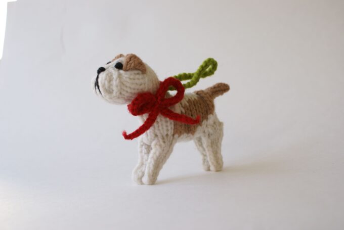 BULLDOG Dog Ornament