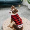 Buffalo Plaid Dog Sweater