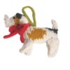 FOX TERRIER Dog Ornament