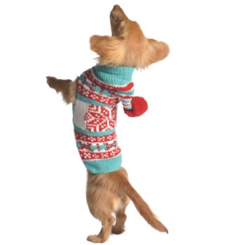 Peppermint Hoodie Dog Sweater 699x699