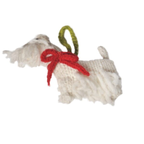 WESTIE Dog Ornament