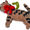BROWN TABBY Cat Ornament
