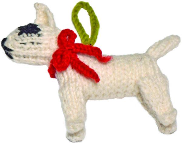 Bull Terrier Dog Ornament