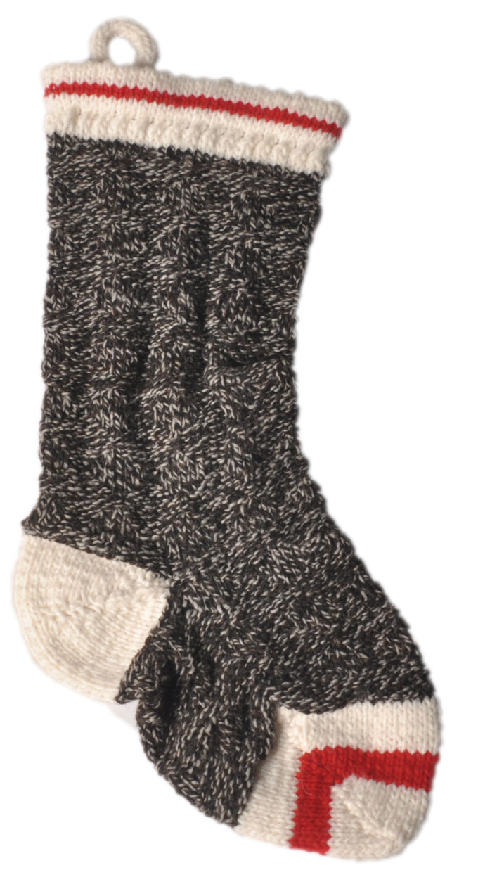 Christmas Stocking Gray