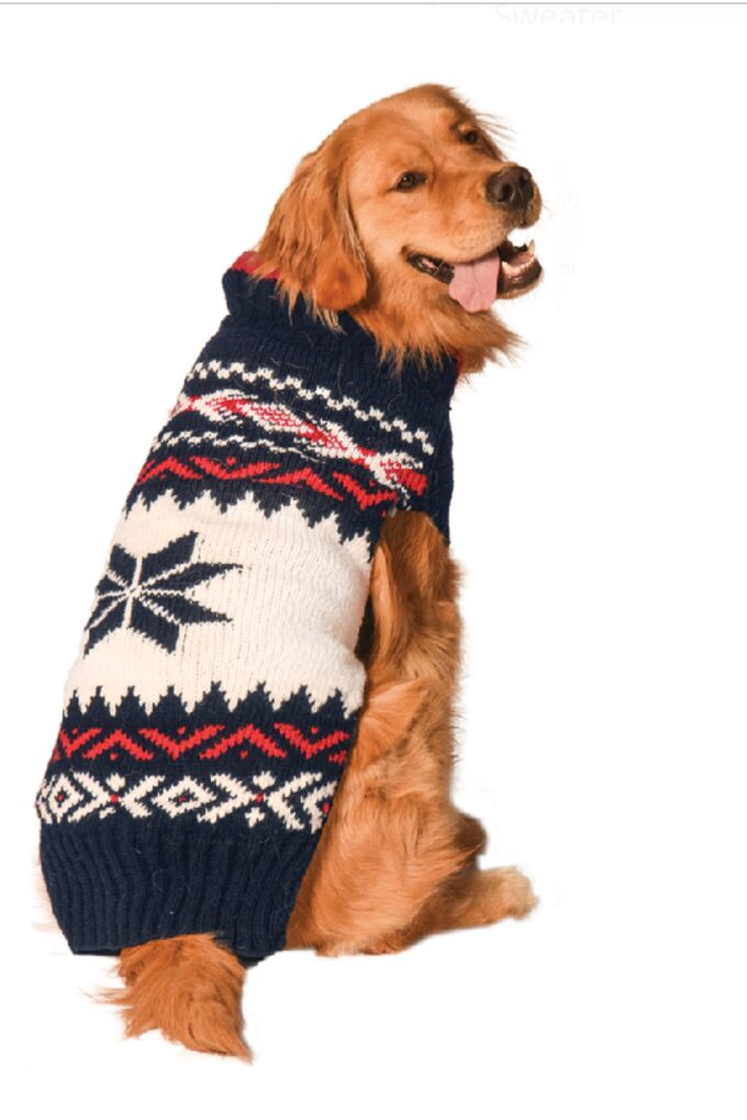 Navy Vail Dog Sweater Chilly Dog Sweaters