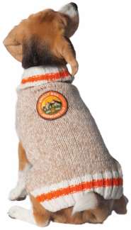 Chilly Dog Charcoal Stripe Sweater Small