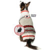 Bunny Patrol Wool Dog Sweater badge