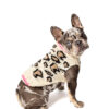 Leopard Print Dog Sweater back