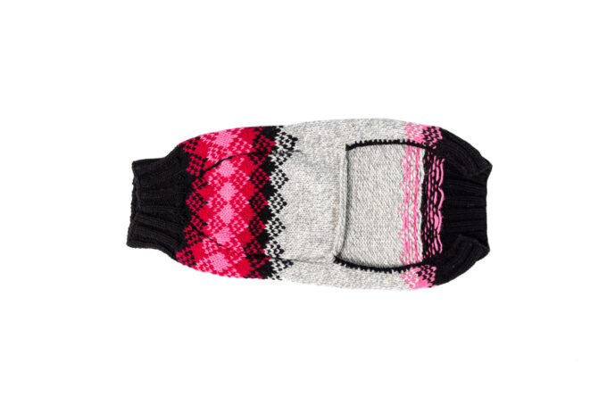 Pink Diamonds Dog Sweater flat