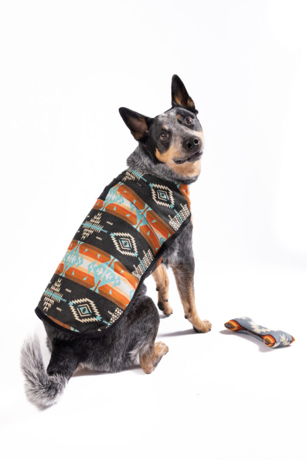 Black Canyon Dog Blanket Coat - extra large - product back