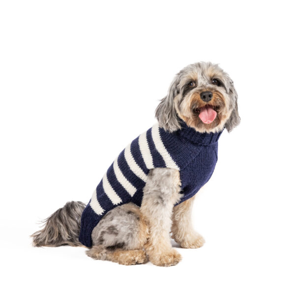 Flynn Alpaca Stripe Dog Sweater XL full