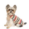 Bentley Alpaca Tan Stripe Dog Sweater- product front