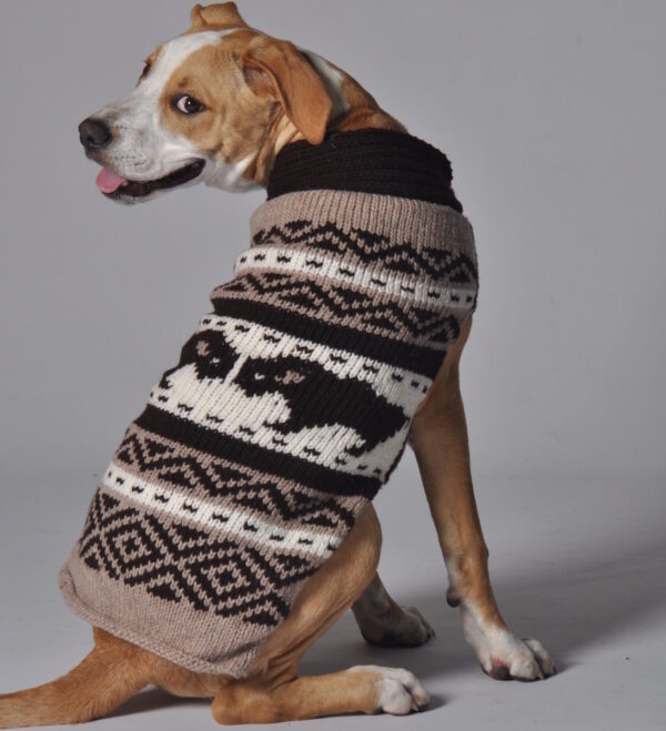 BISON dog sweater