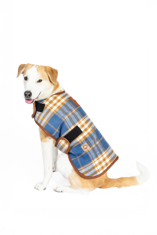 Western Plaid Dog Coat - Image 6