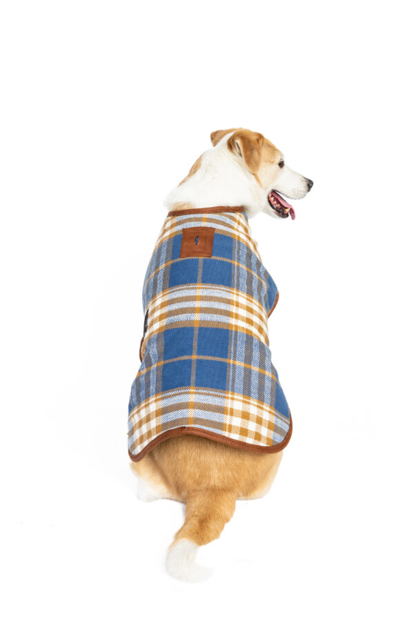 Western Plaid Dog Coat - Image 7